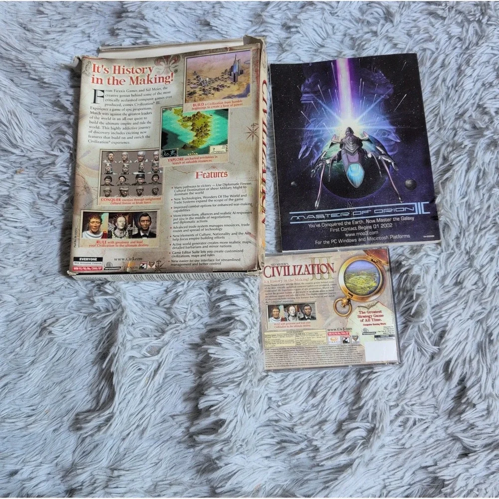 Sid Meier's Civilization 3 Big Box PC CD-ROM